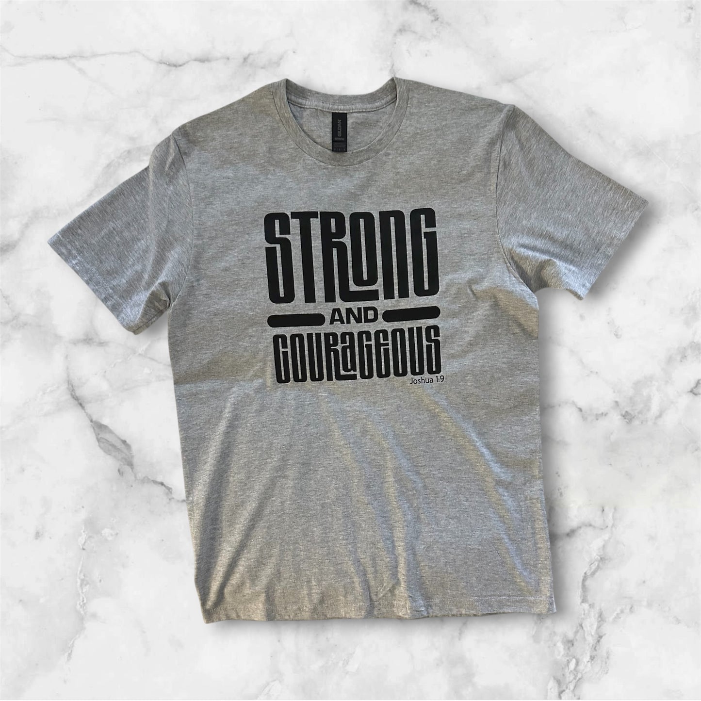 Strong & Courageous tee