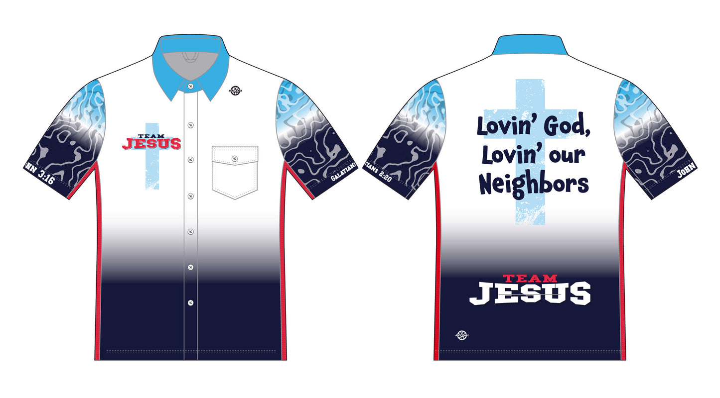 Team Jesus Button Cycling Jersey